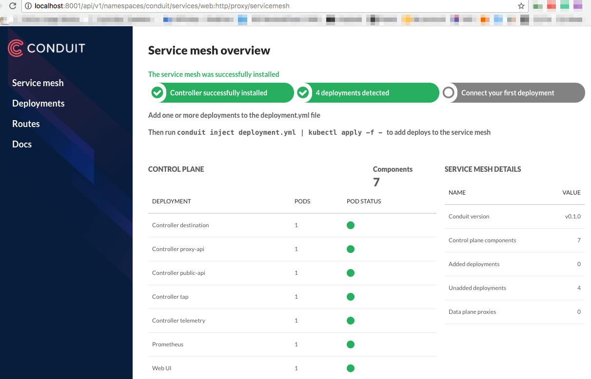 Conduit Dashboard